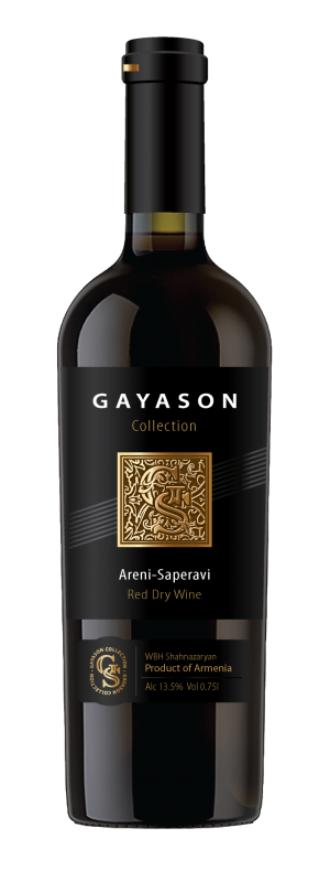 Вино GS dry konica2-01 Areni Saperavi